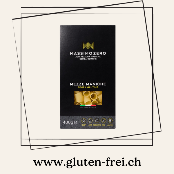 Mezze Maniche Massimo Zero glutenfrei